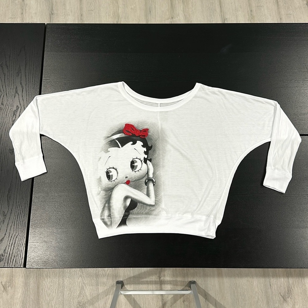 Betty Boop Universal Studios Long Sleeve Top - L - Picture 2 of 11